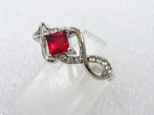 COLORED STONE FASHION RING / JP SIZE 11